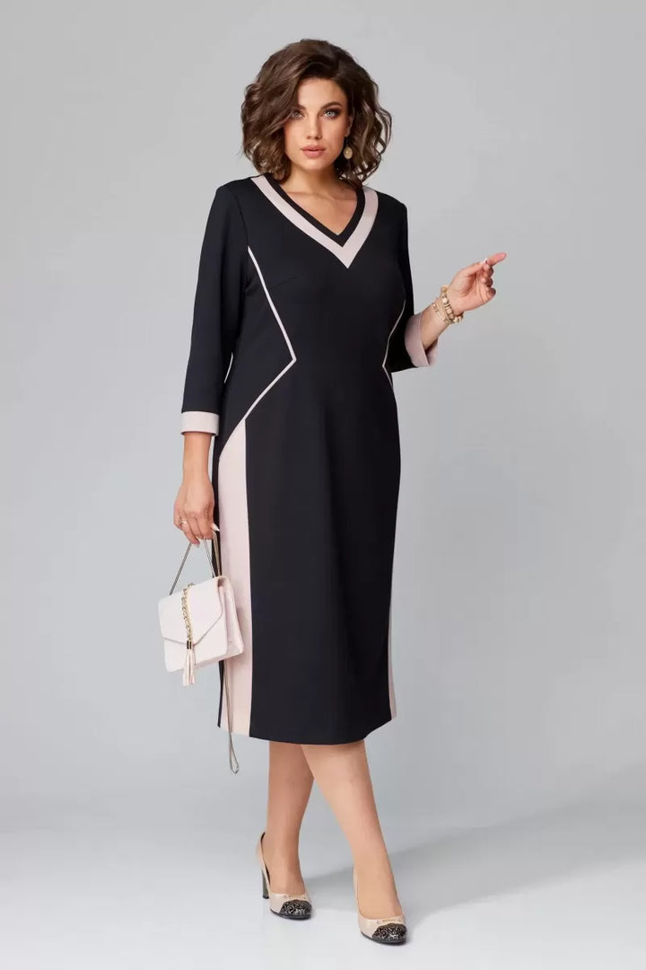Mia™ Elegant V-neck dress