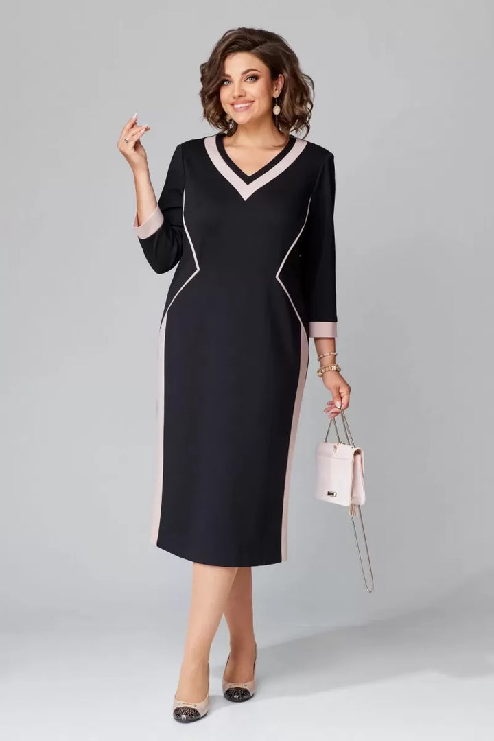 Mia™ Elegant V-neck dress