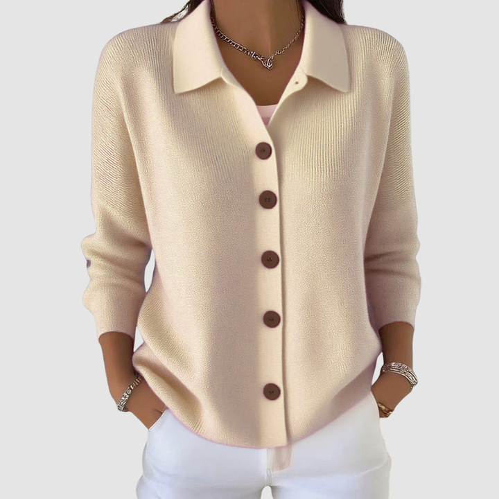 Lucy™ Button-Up Knit Cardigan