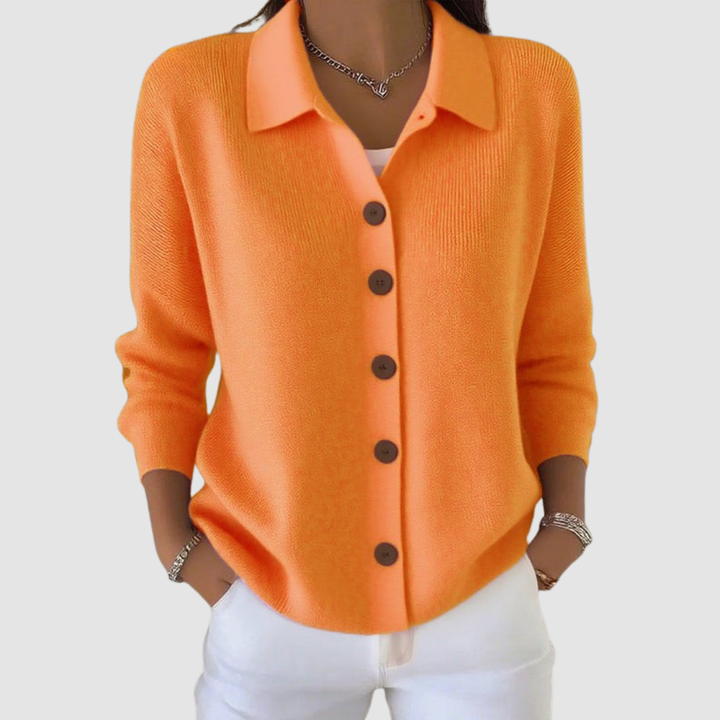 Lucy™ Button-Up Knit Cardigan