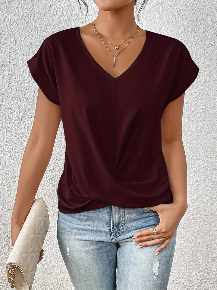 Penelope™ Classic t shirt with v neckline
