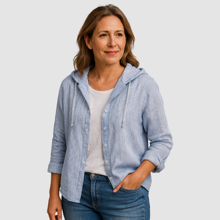 Emily™ Breathable hooded blouse