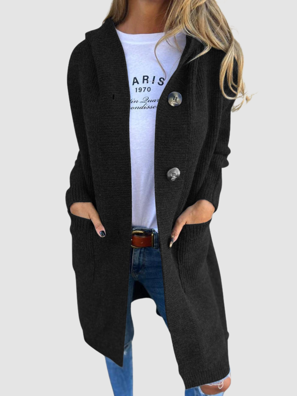 Isabella™ Cozy knitted cardigan