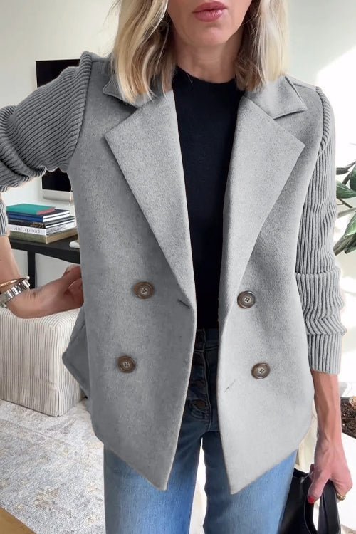 Sophia™ Elegant Knitted Blazer