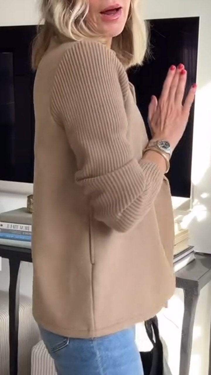 Sophia™ Elegant Knitted Blazer